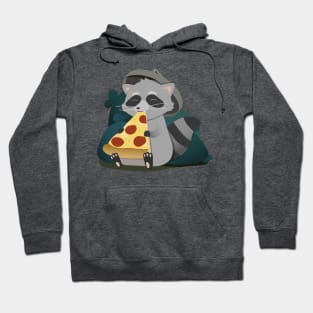 Trash Panda Pizza Time Hoodie